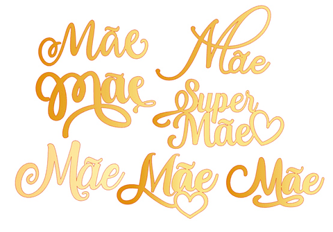 Arquivo Topo de Bolo Dia das Mães