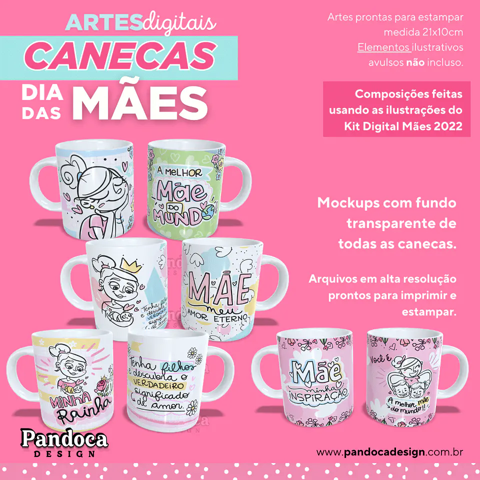 Arquivo Canecas Dia das Mães - Pandoca 5