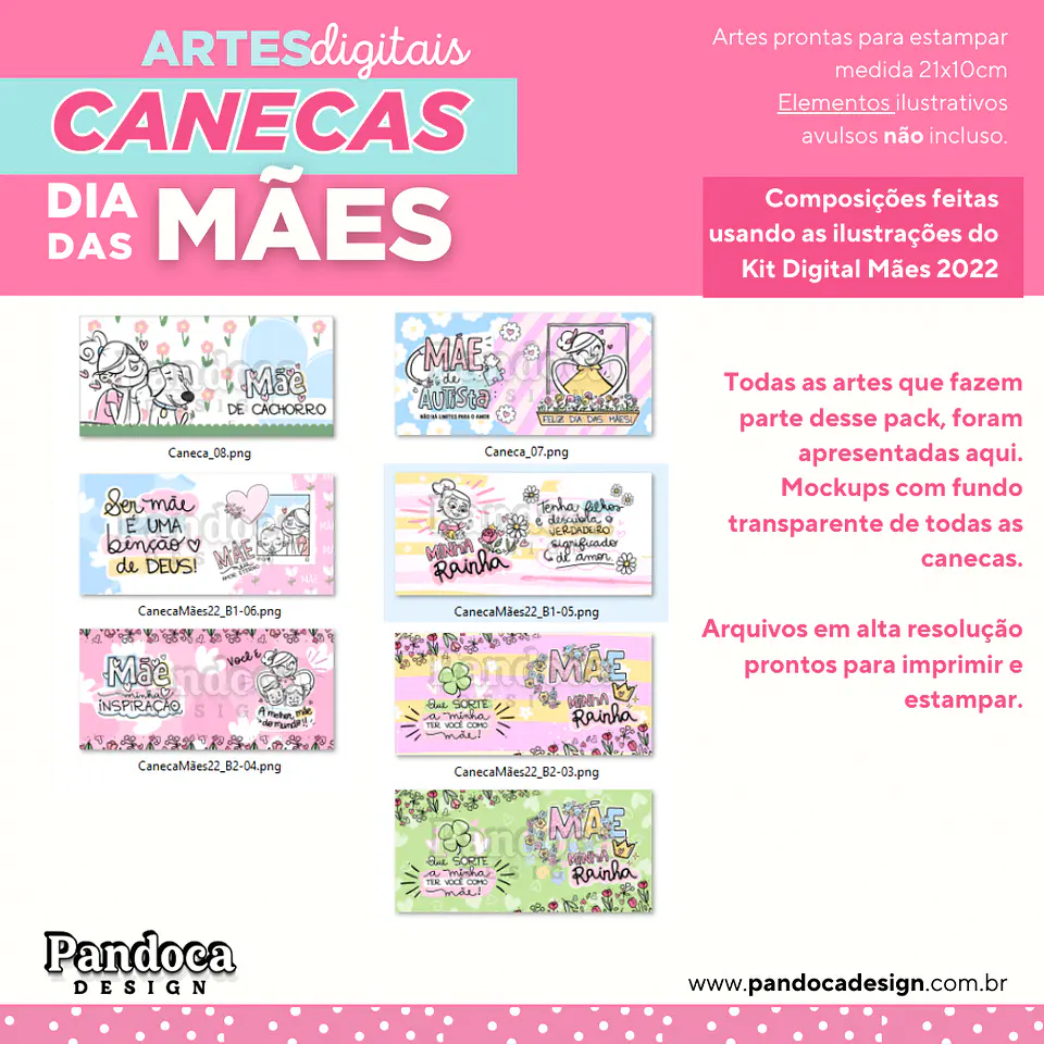 Arquivo Canecas Dia das Mães - Pandoca 7