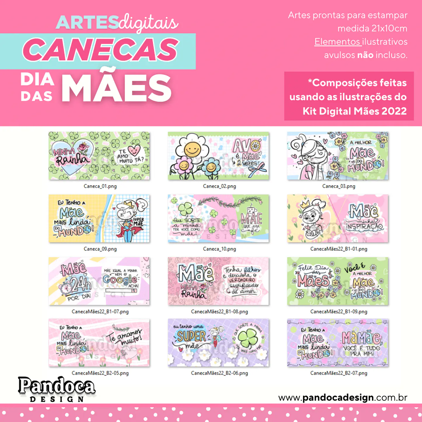 Arquivo Canecas Dia das Mães - Pandoca 8