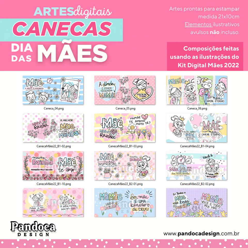 Arquivo Canecas Dia das Mães - Pandoca 9