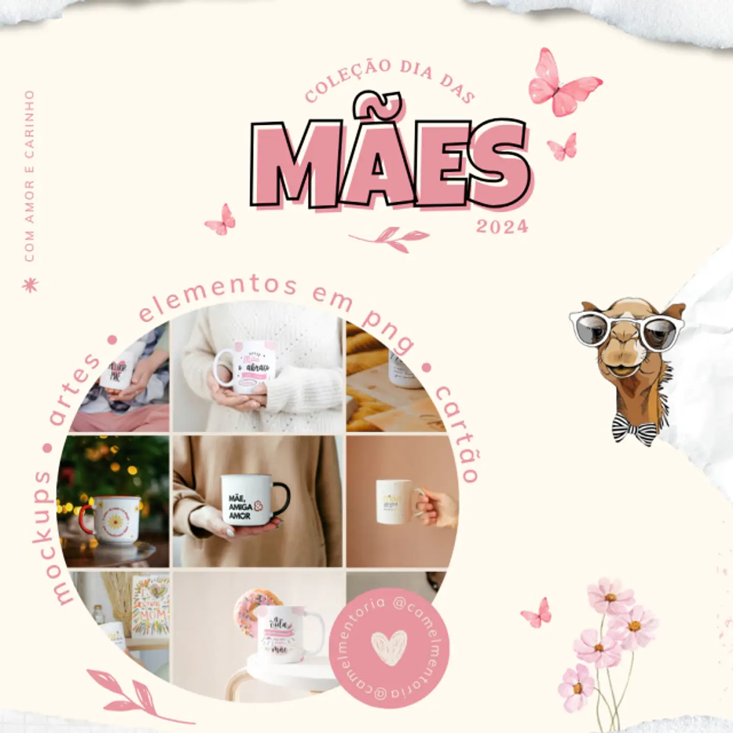 Arquivo Canecas Dia das Mães - Caneca em Laços 1