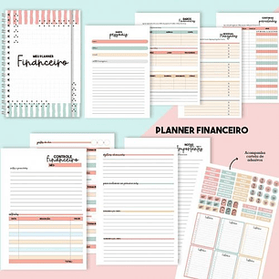 Arquivo Planner Financeiro - Danny Cute