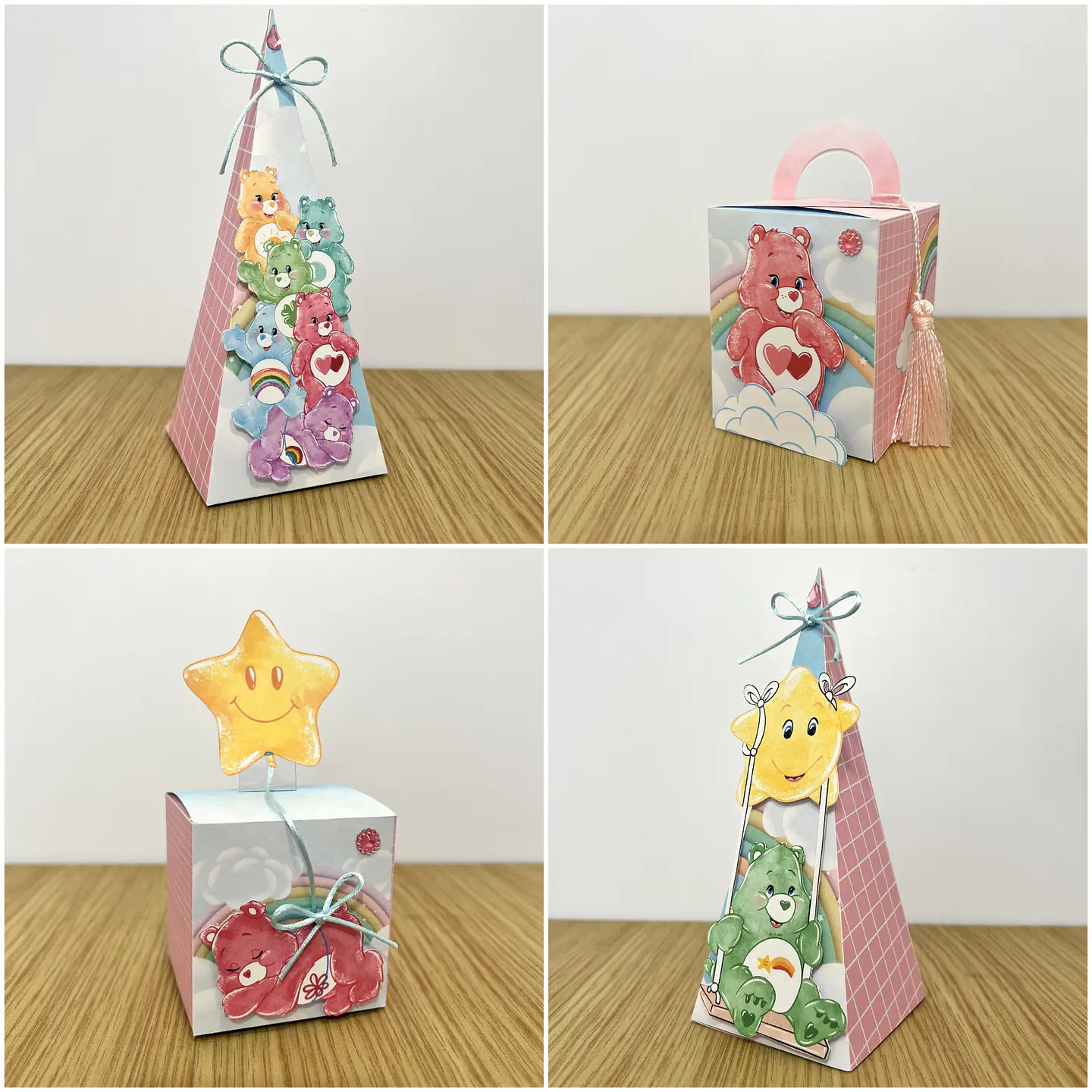 Arquivo de Corte Ursinhos Carinhosos Aquarela 4