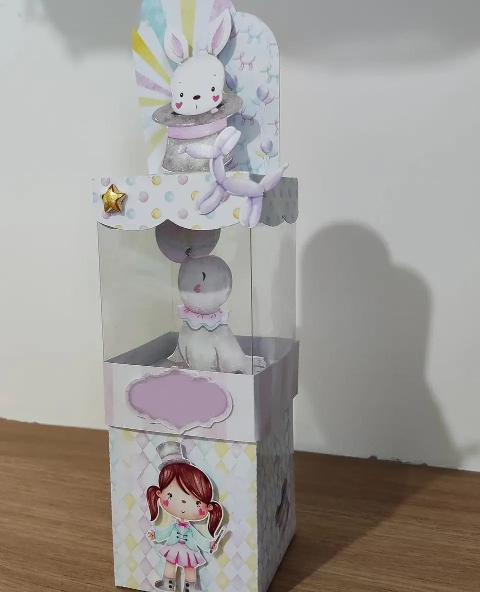 Arquivo de Corte Circo Rosa 5