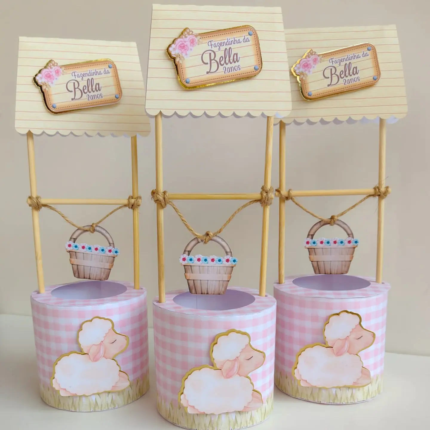 Arquivo de Corte Fazendinha Rosa 6