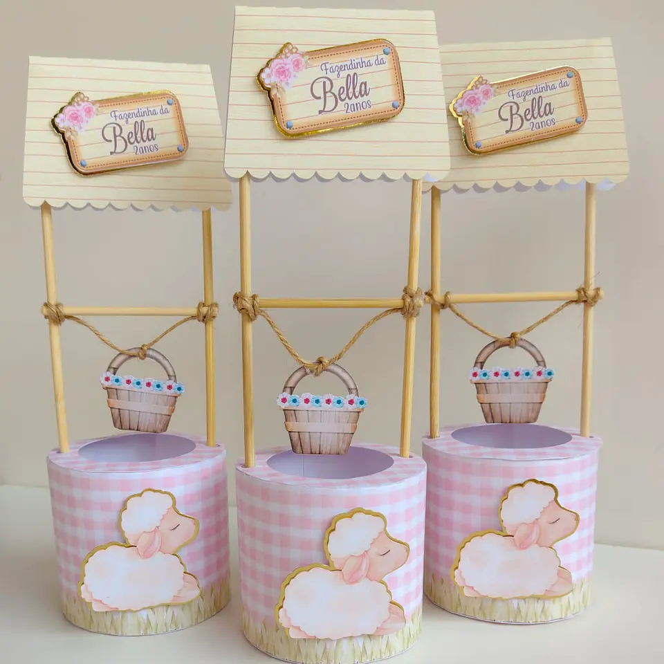 Arquivo de Corte Fazendinha Rosa 6