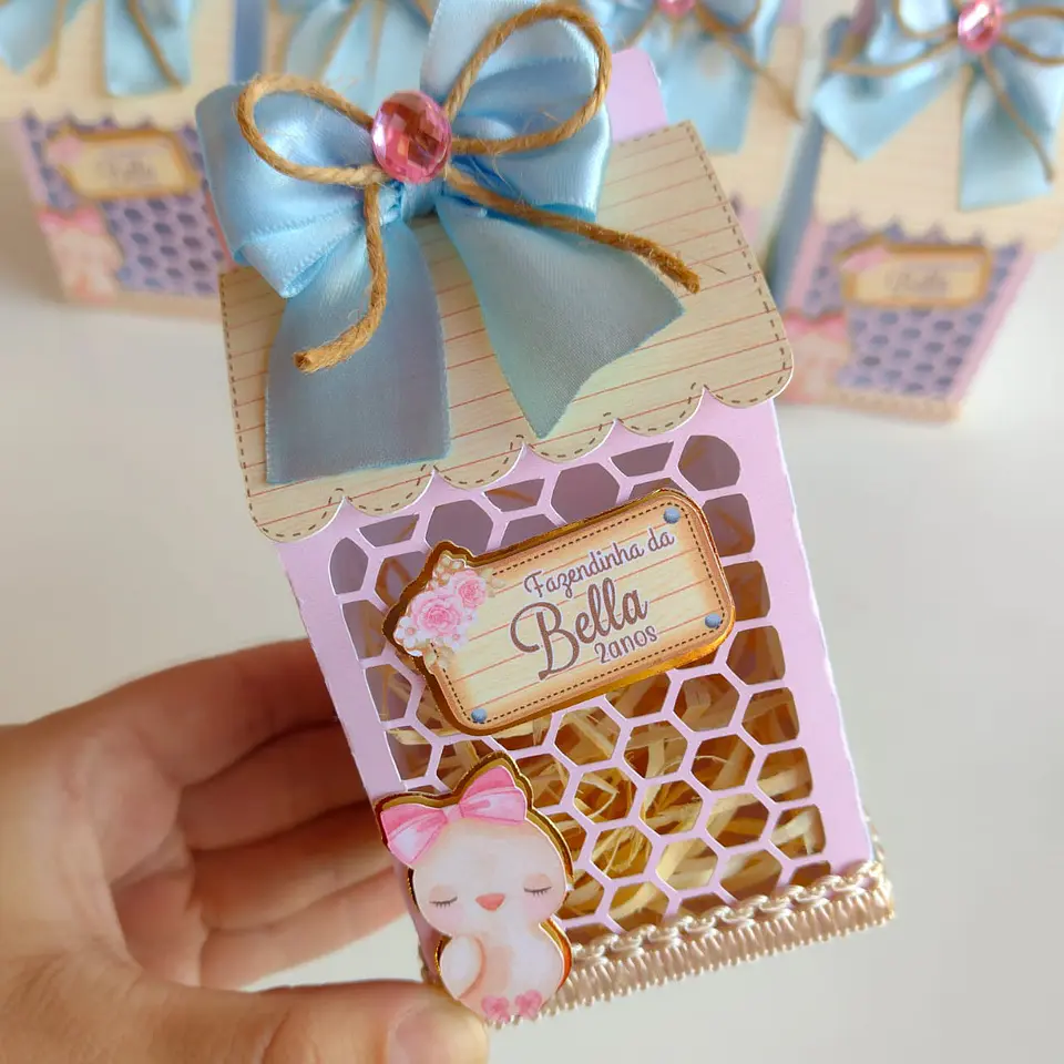 Arquivo de Corte Fazendinha Rosa 7