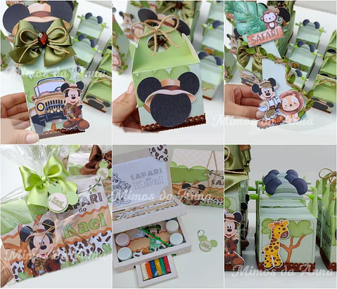 Arquivo de Corte Mickey Safari