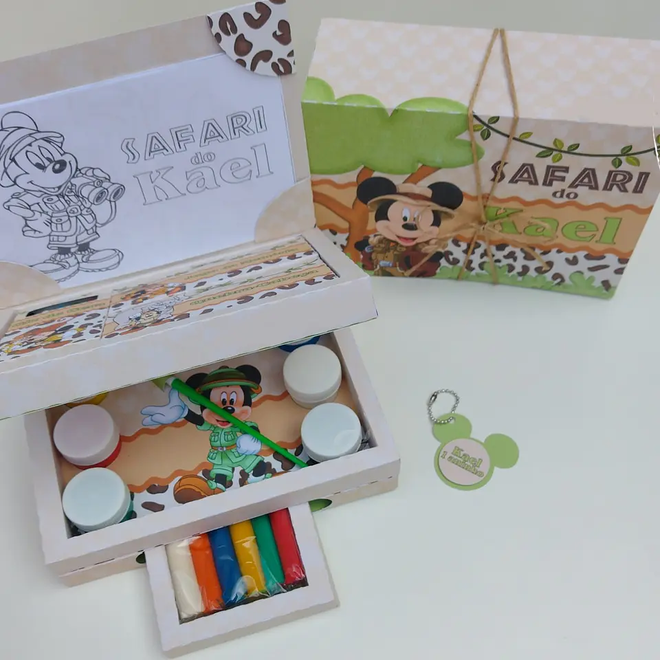 Arquivo de Corte Mickey Safari 3