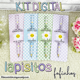 Arquivo Card Lápis Fofinnhos - Desenhitos da Jana