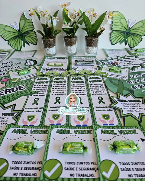 Arquivo Kit Abril Verde Somente PDF - Kamilla Stati