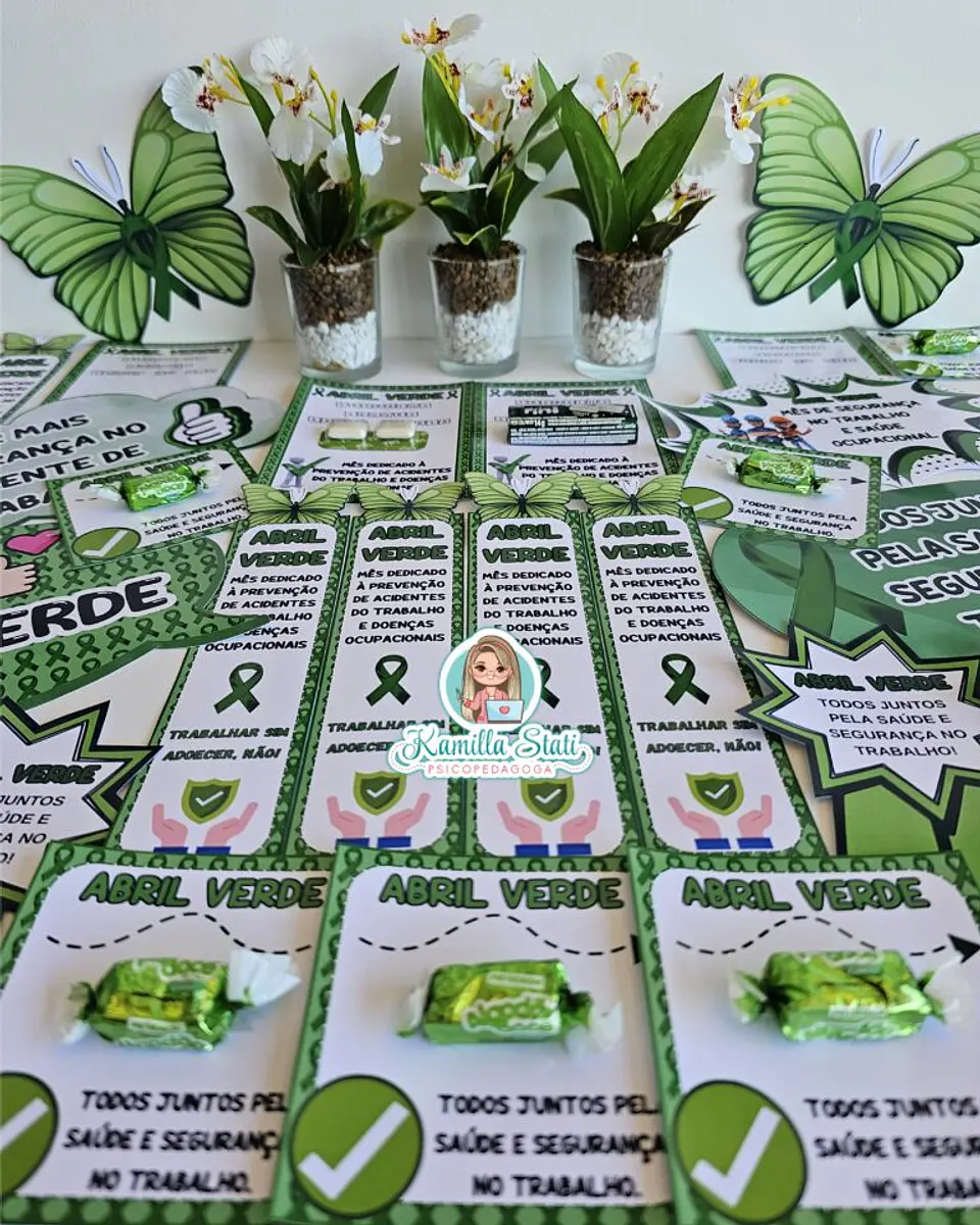 Arquivo Kit Abril Verde Somente PDF - Kamilla Stati 1