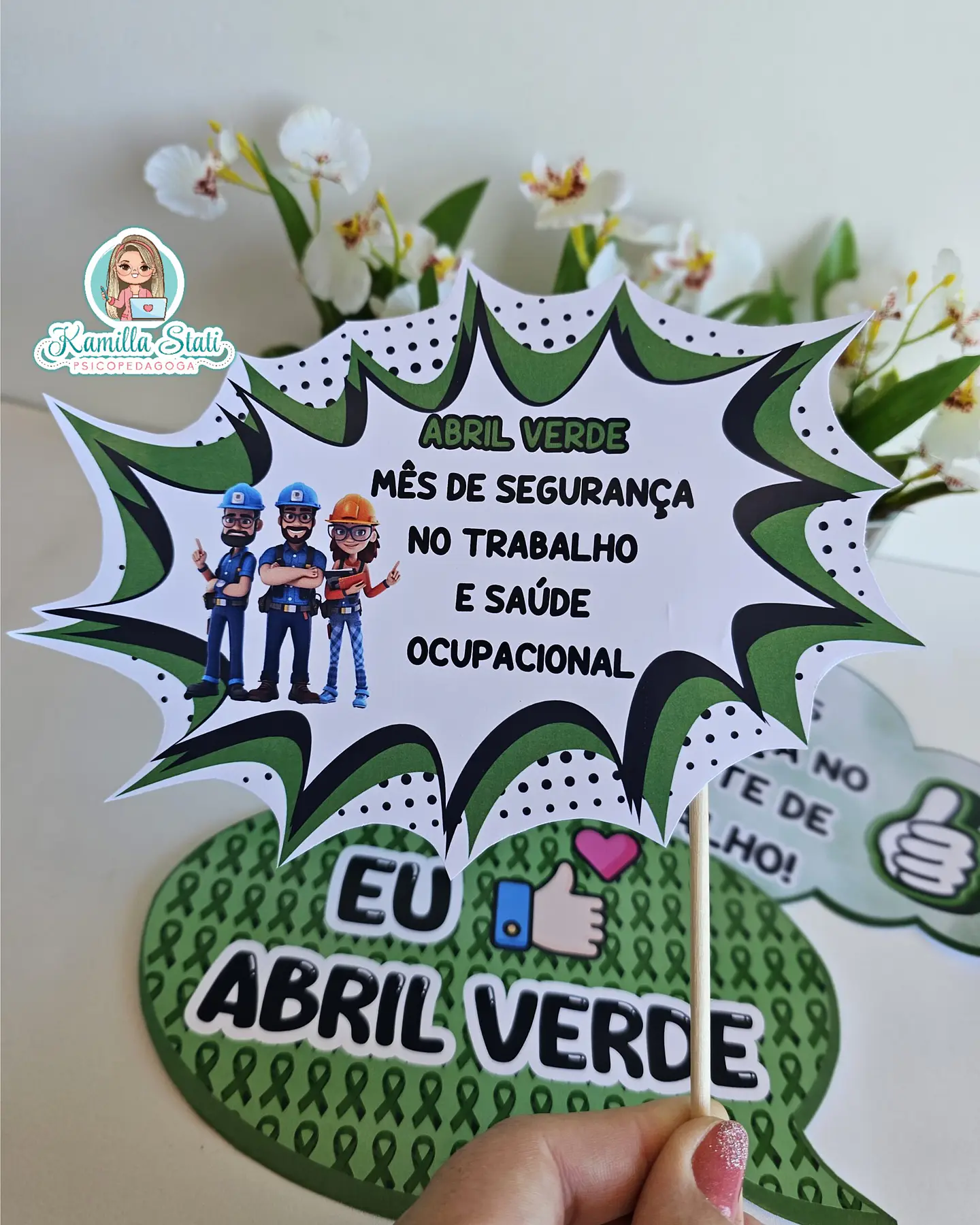 Arquivo Kit Abril Verde Somente PDF - Kamilla Stati 2