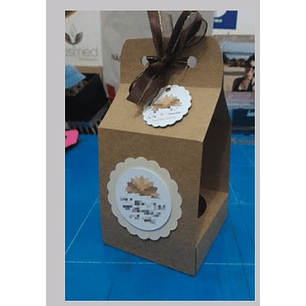 Arquivo de Corte Caixa para Bolo no Pote