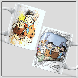 Arquivo Caneca Os Flinstones