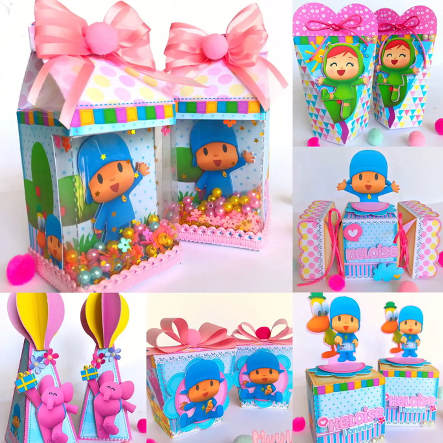 Arquivo de Corte Pocoyo Rosa 1