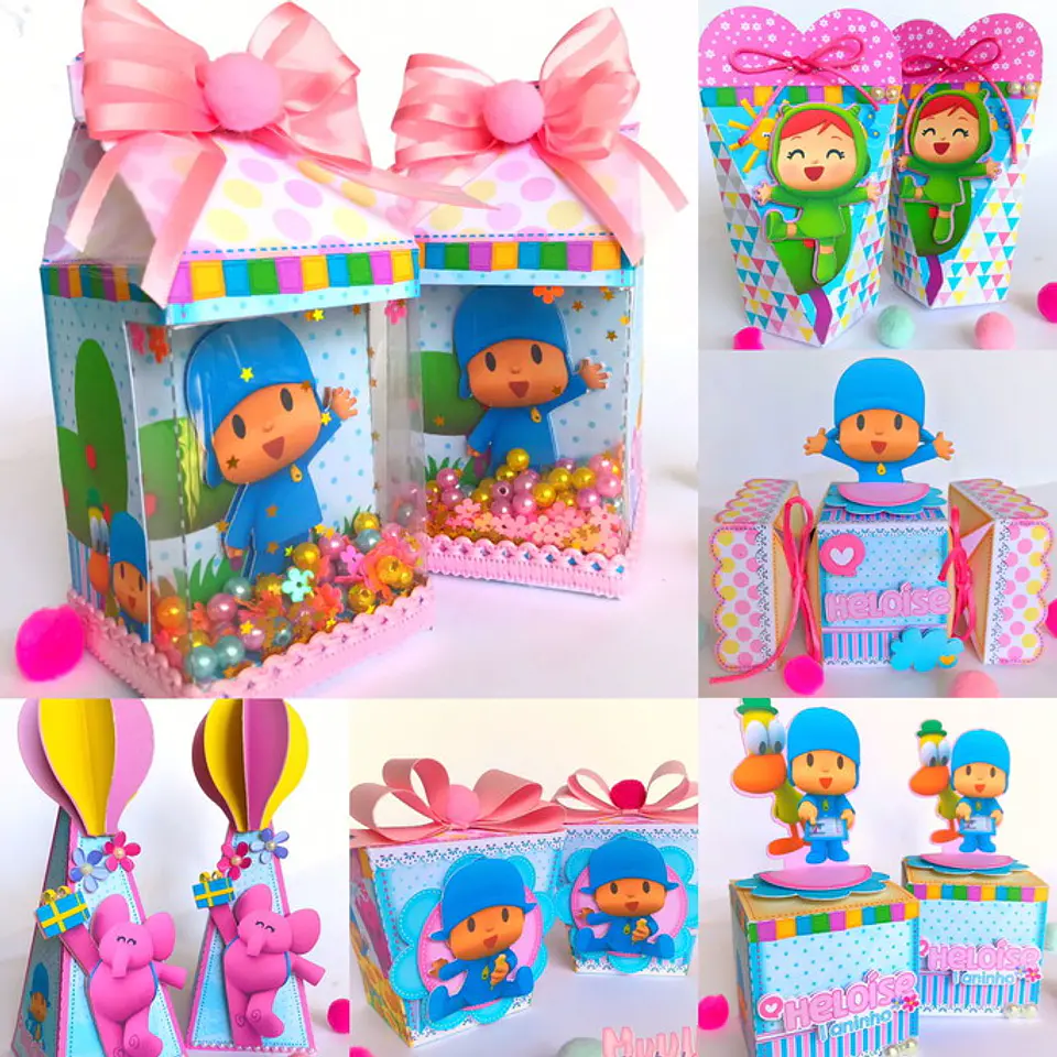 Arquivo de Corte Pocoyo Rosa 1