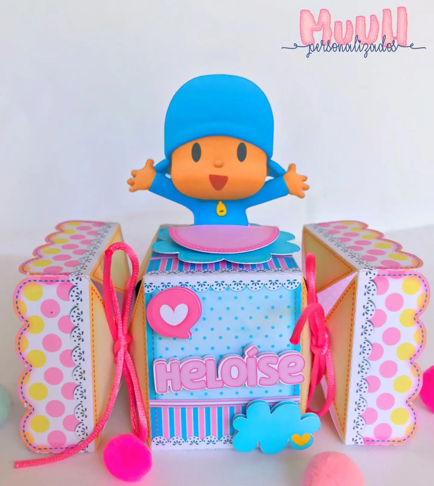 Arquivo de Corte Pocoyo Rosa 3