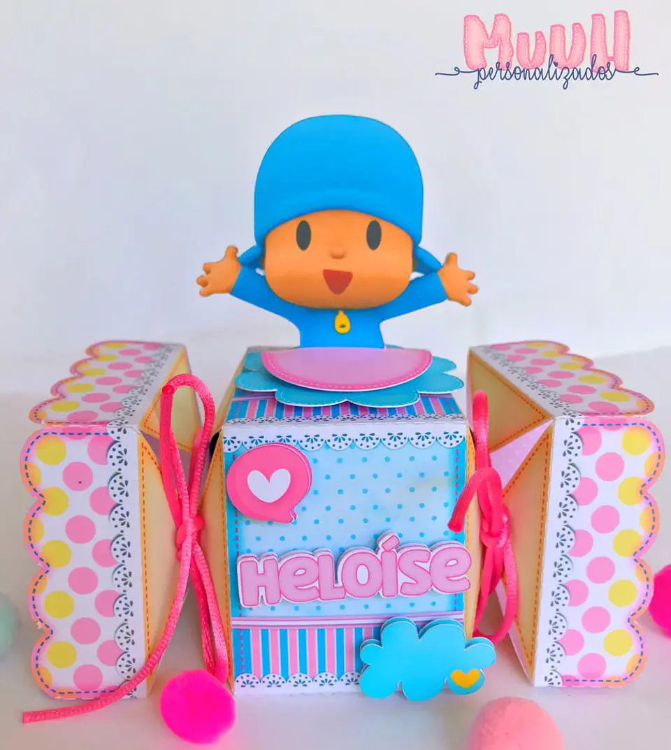 Arquivo de Corte Pocoyo Rosa 3