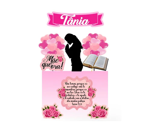 Arquivo de Corte Topo Mulher Orando