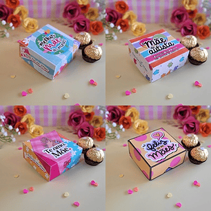 Arquivo de Corte Caixa Versatil (doces ou sabonete) Dia das Mães - Ana Flor