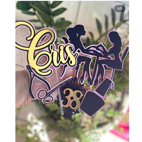 Arquivo de corte topo de bolo manicure