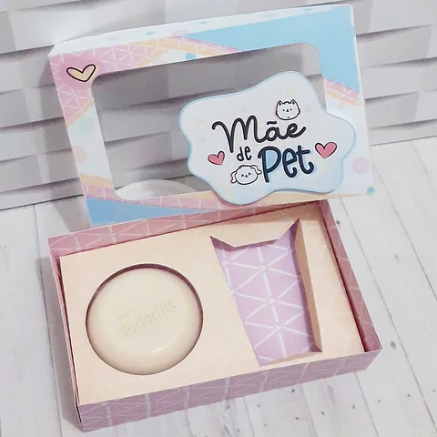 Arquivo de Corte Caixa Sabonete e Hidratante Mãe de Pet