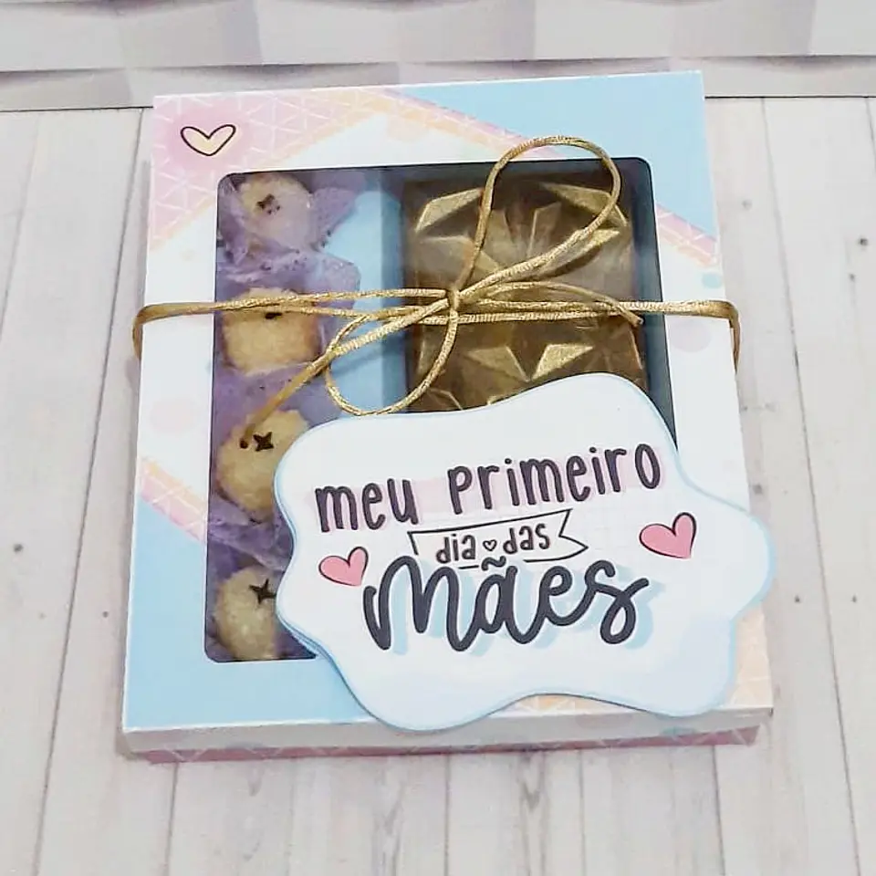 Arquivo Caixa Barra de Chocolate com Doces Dia das Mães 1