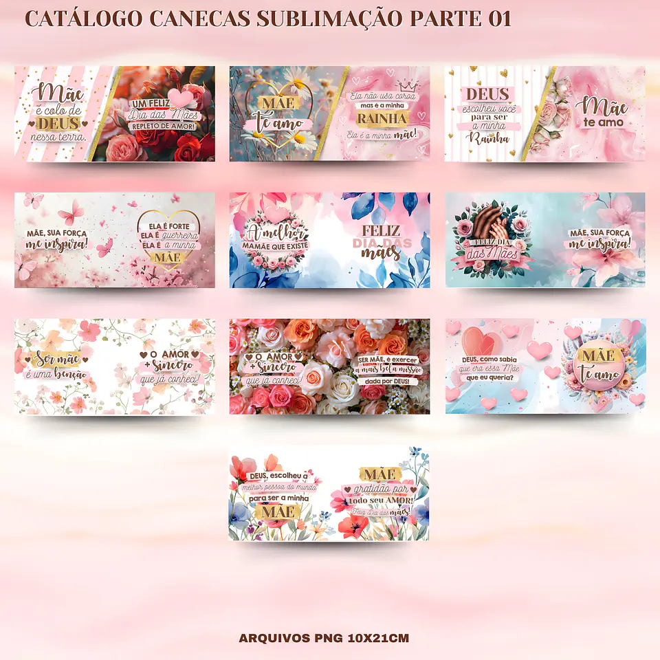 Kit Digital Completo Dia das Mães 2024 - ILUSTRACIN 21