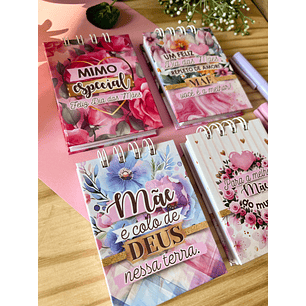 Arquivo Bloquinho A7 Dia das mães - Ilustracin