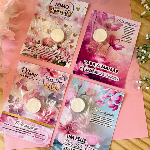 Arquivo Card Máscara Facial Dia das mães - Ilustracin