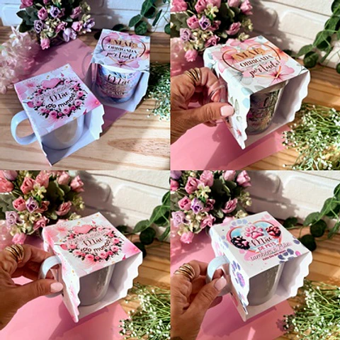 Arquivo Cintas para Caneca Dia das mães - Ilustracin