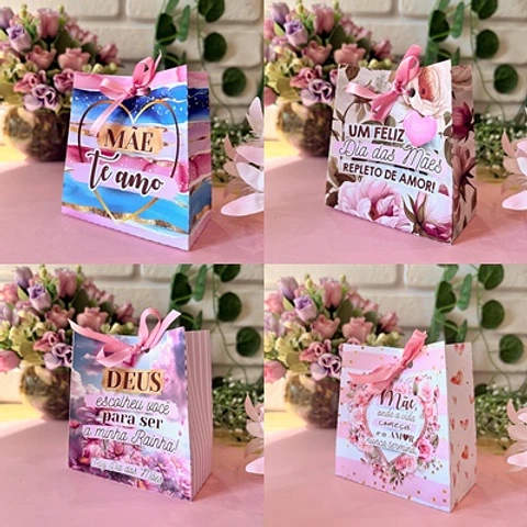 Arquivo Mini Sacolinhas Dia das mães - Ilustracin