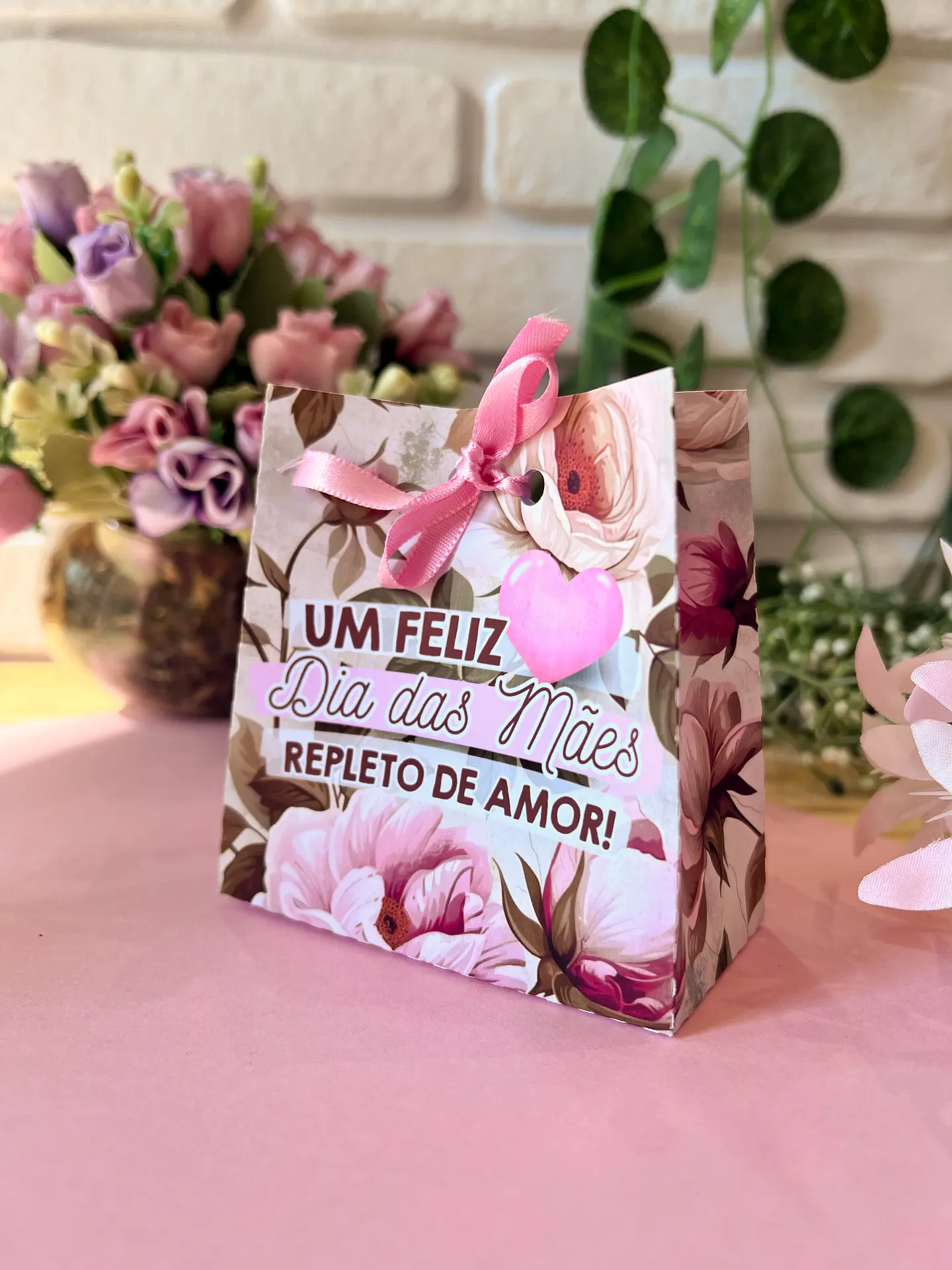Arquivo Mini Sacolinhas Dia das mães - Ilustracin 5