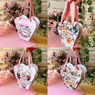 Arquivo Sacolinha Coração Dia das mães - Ilustracin