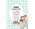 Kit Digital Dia das Mães Amor Incondicional - Tita Estudio