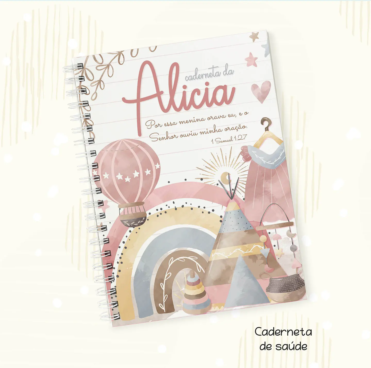 Arquivo Encadernação Baby Brinquedos Boho Menino e Menina - Fuxicando com Arte 9