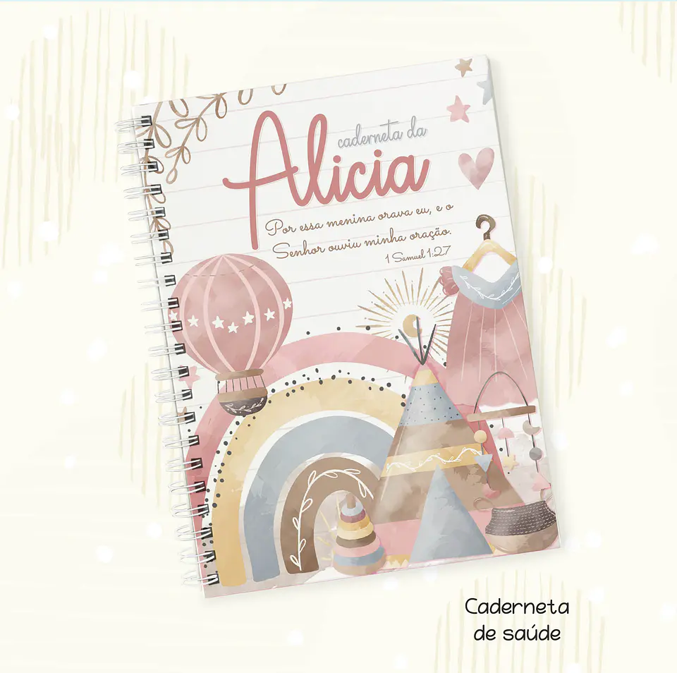 Arquivo Encadernação Baby Brinquedos Boho Menino e Menina - Fuxicando com Arte 9