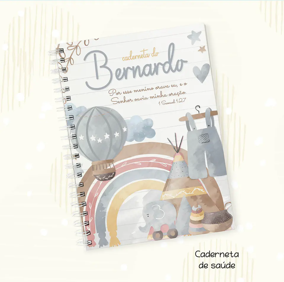 Arquivo Encadernação Baby Brinquedos Boho Menino e Menina - Fuxicando com Arte 10