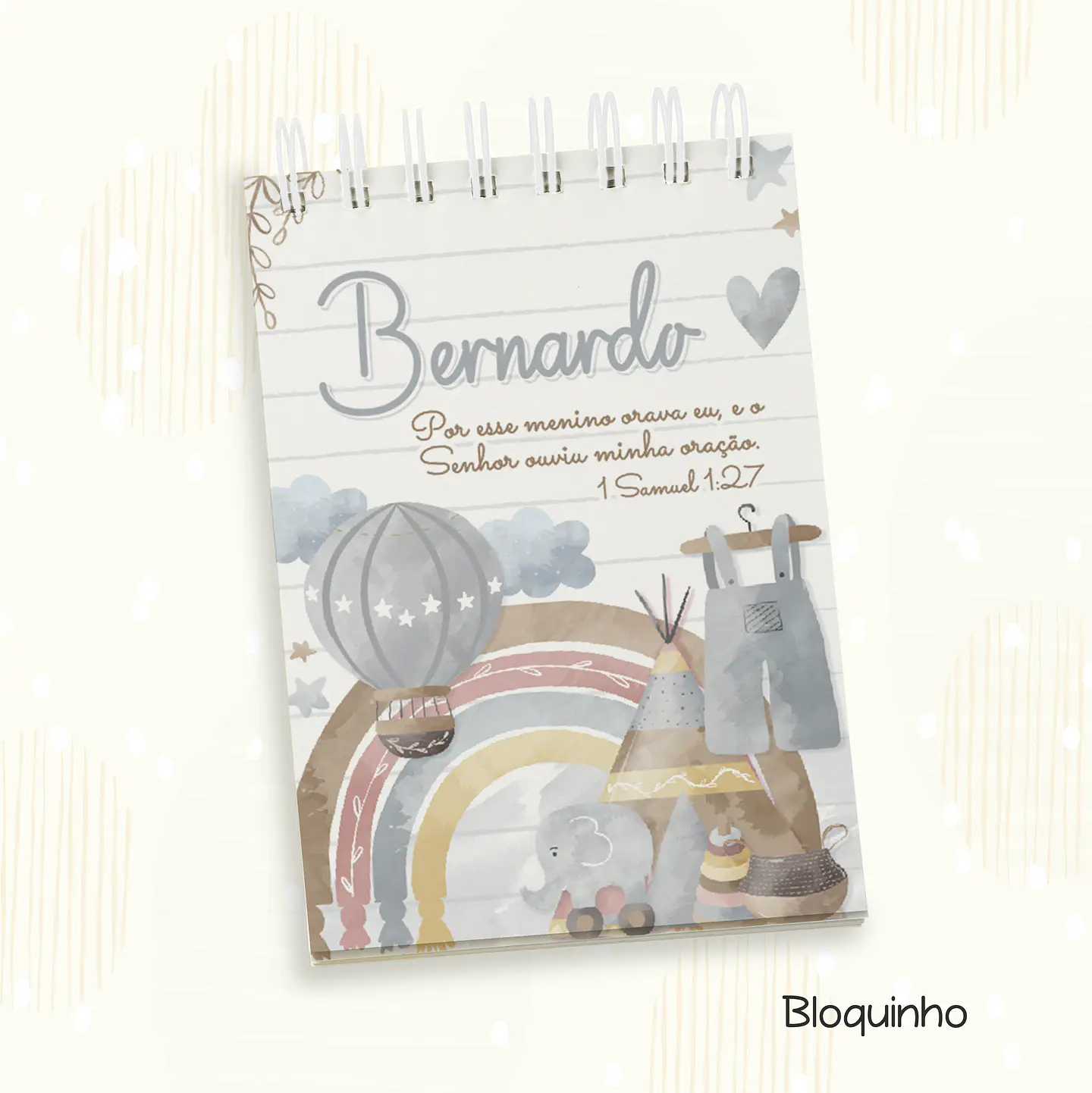 Arquivo Encadernação Baby Brinquedos Boho Menino e Menina - Fuxicando com Arte 5