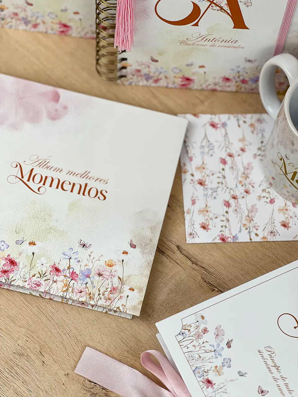 Arquivo Encadernação e Cartionagem Kit Florescer Dia das mães - Estudio G19 3