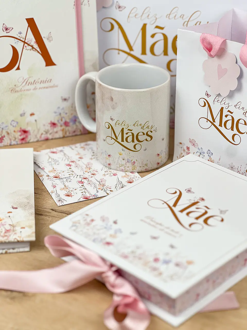 Arquivo Encadernação e Cartionagem Kit Florescer Dia das mães - Estudio G19 4