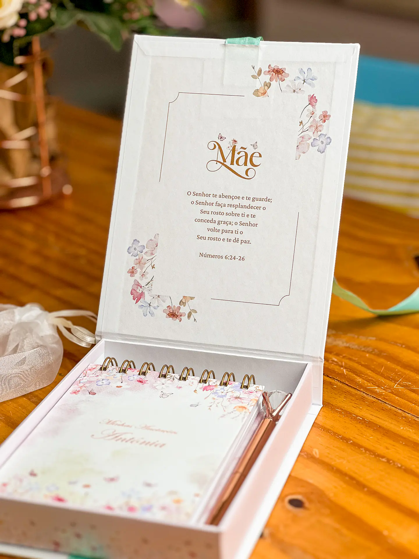 Arquivo Encadernação e Cartionagem Kit Florescer Dia das mães - Estudio G19 12