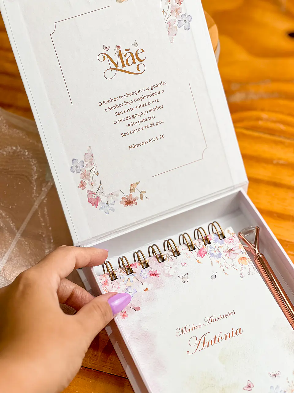 Arquivo Encadernação e Cartionagem Kit Florescer Dia das mães - Estudio G19 13