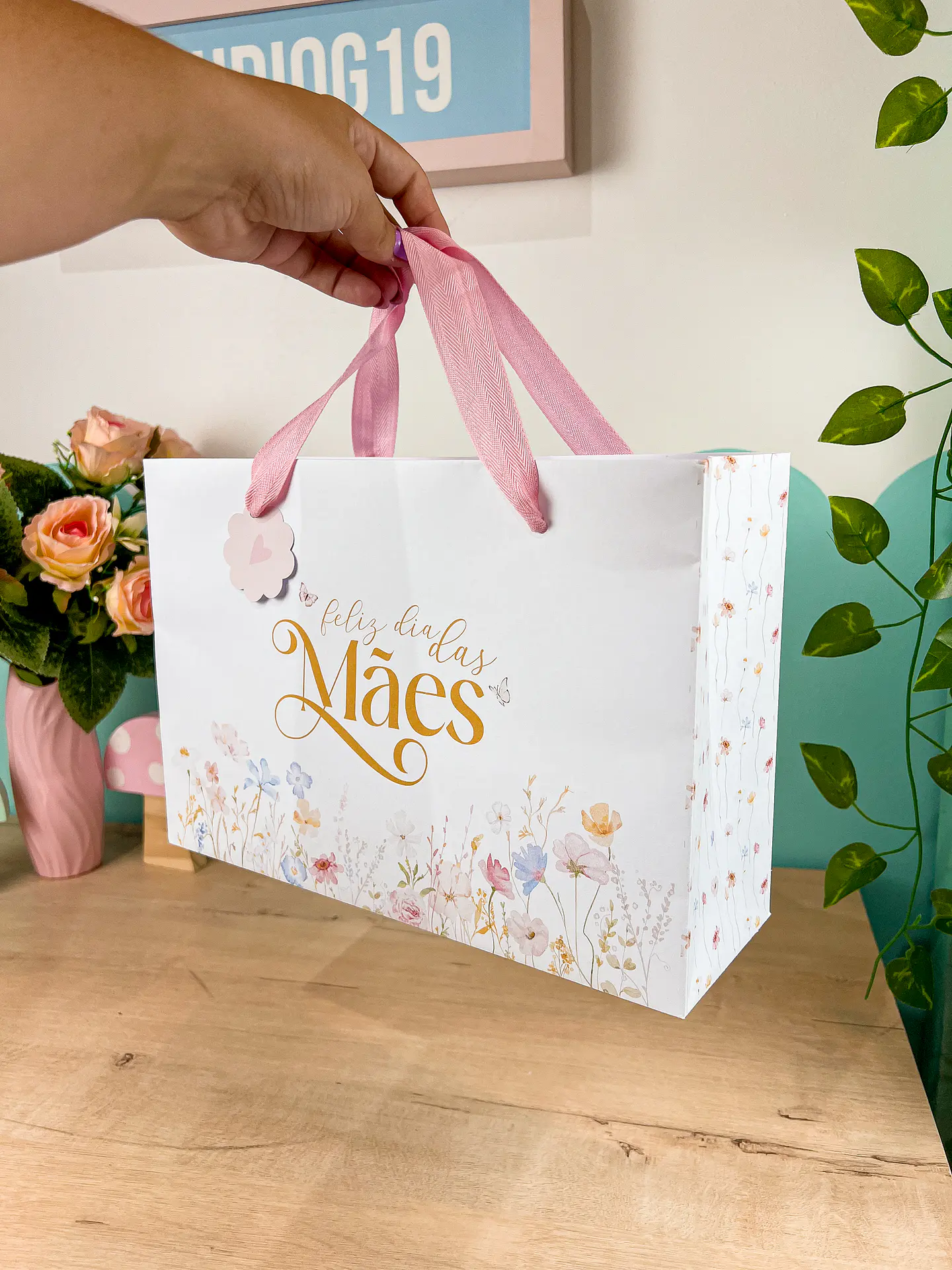 Arquivo Encadernação e Cartionagem Kit Florescer Dia das mães - Estudio G19 19