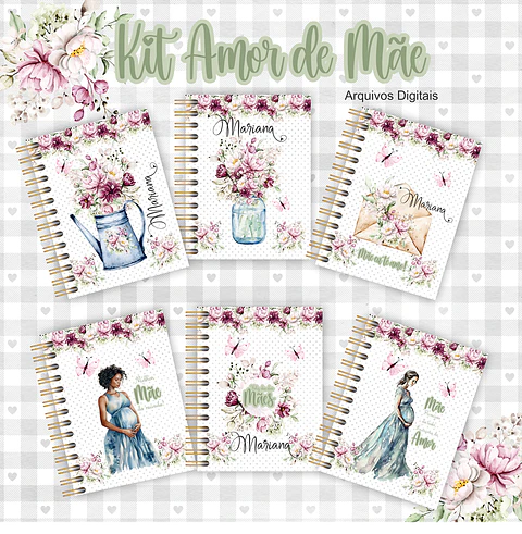 Arquivo Encadernação Amor de Mãe - Crys Arts