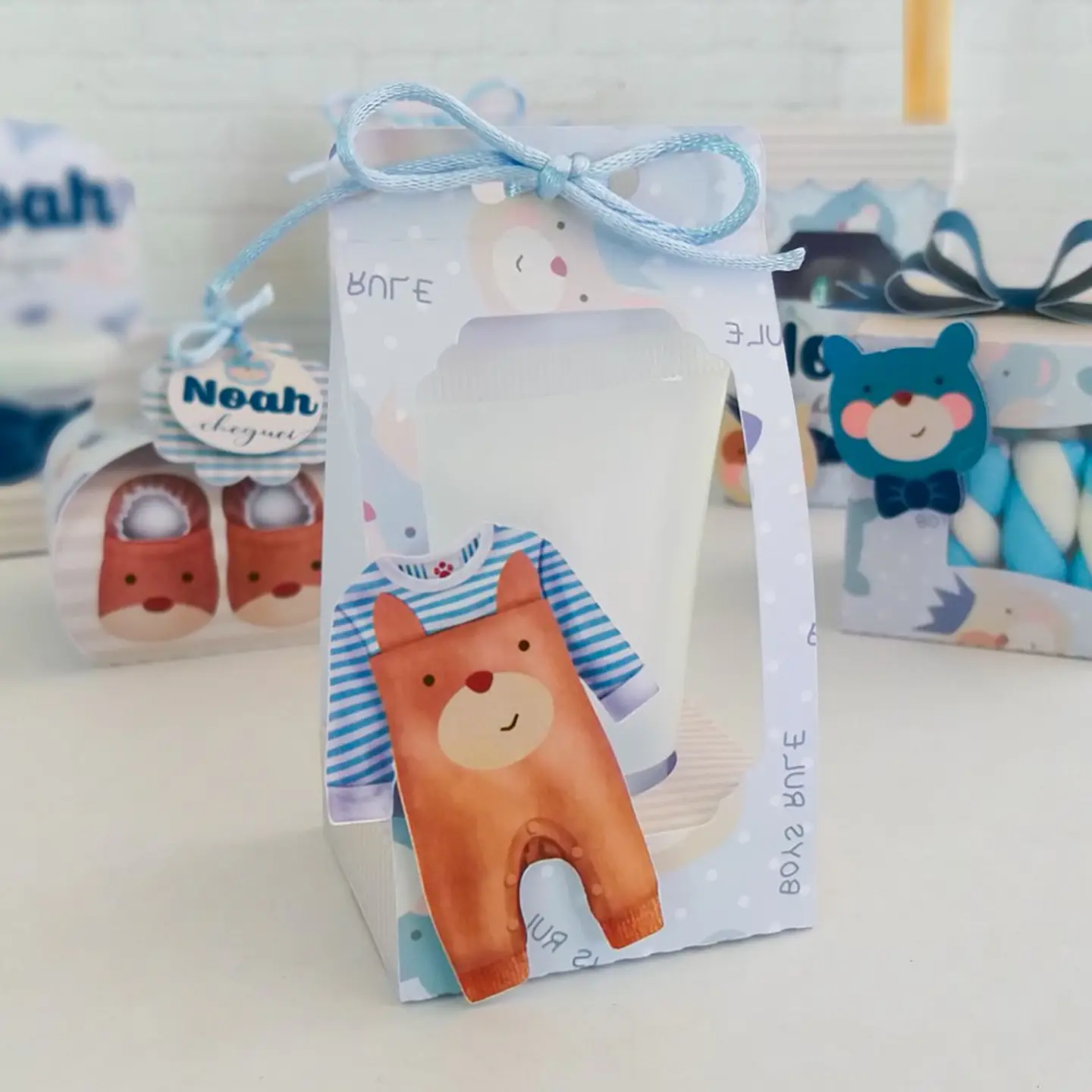 Arquivo Kit Maternidade Ursinho - Chuvinha de Papel 2