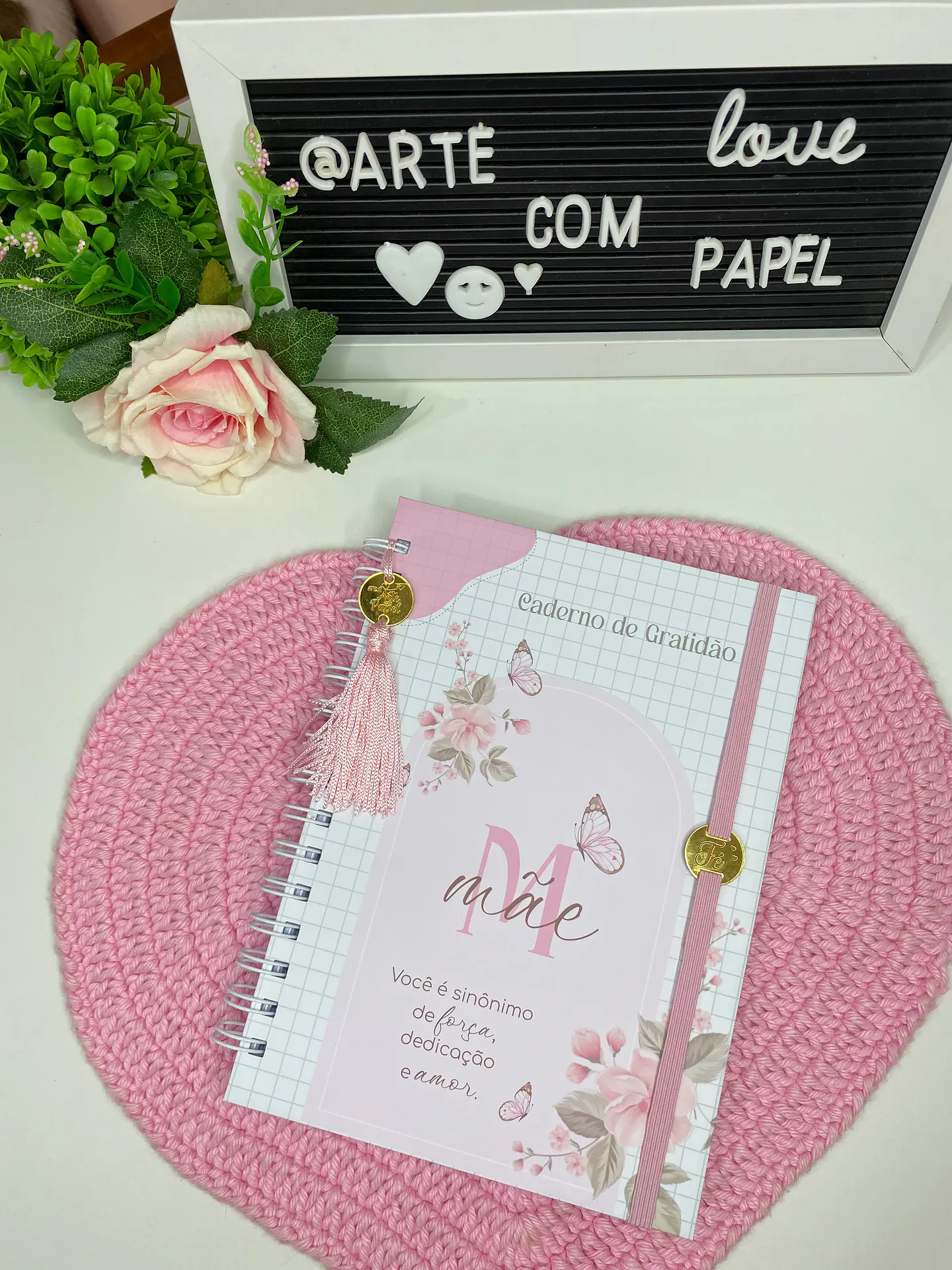 Arquivo Caderno de Gratidão Dia das Mães - Arte com Papel 5