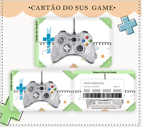 Arquivo cartão do sus game